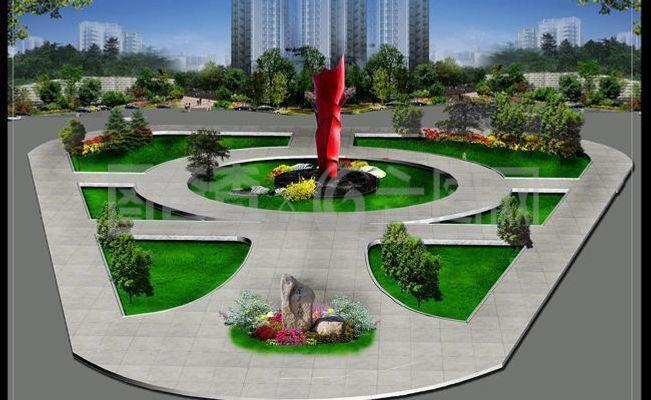 廣場(chǎng)效果圖